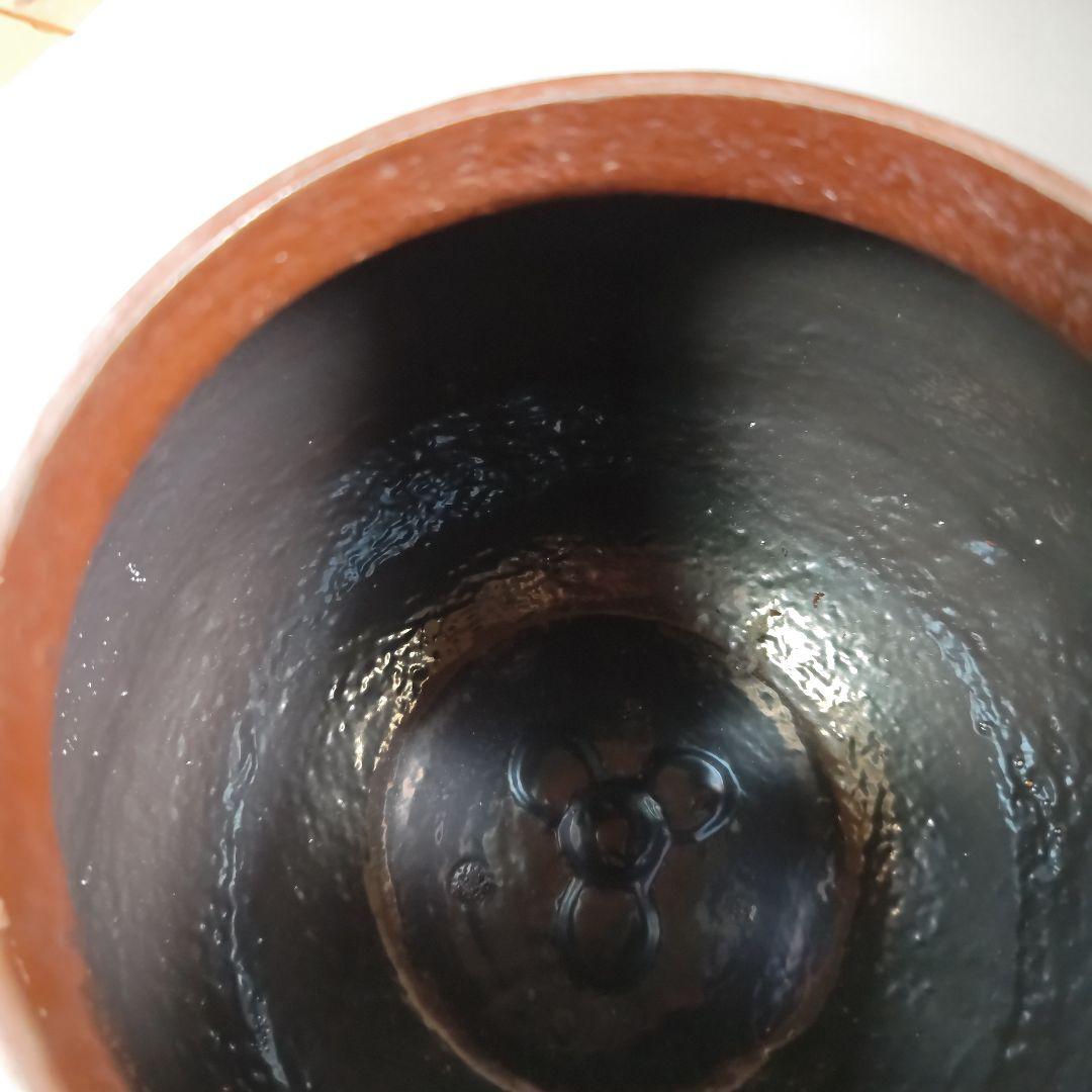 イ396 茶釜『釜師　佐藤浄清作』『細霰地文　真形羽釜　共箱』鉄釜　茶道具