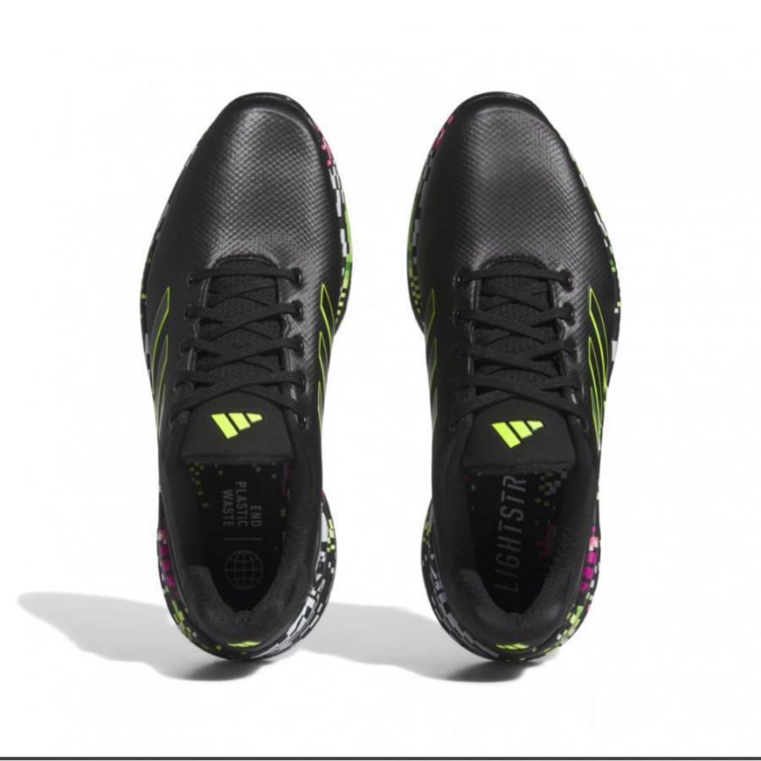 adidas Golf (ブラック×イエロー)２７．５ＣＭ