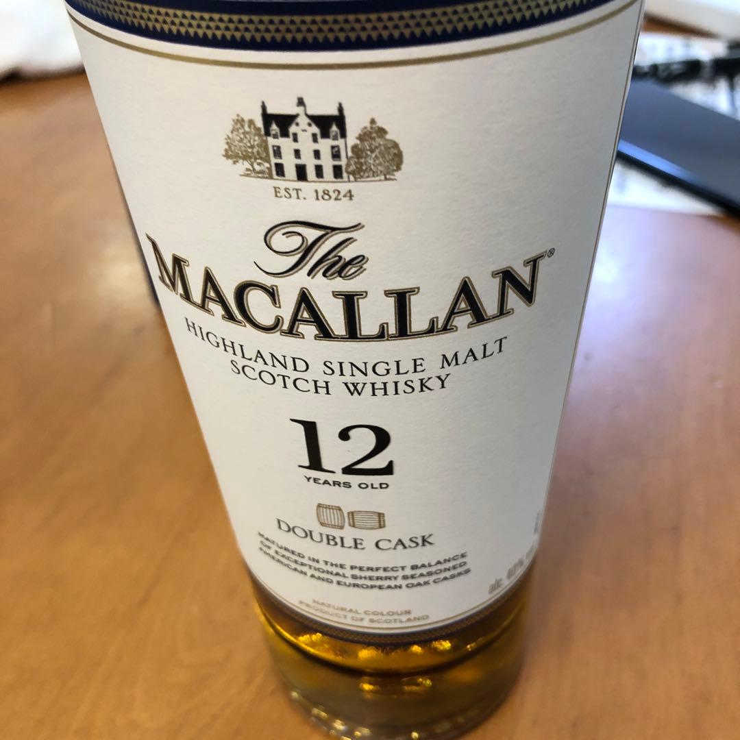 The Macallan 12年 ダブルカスク