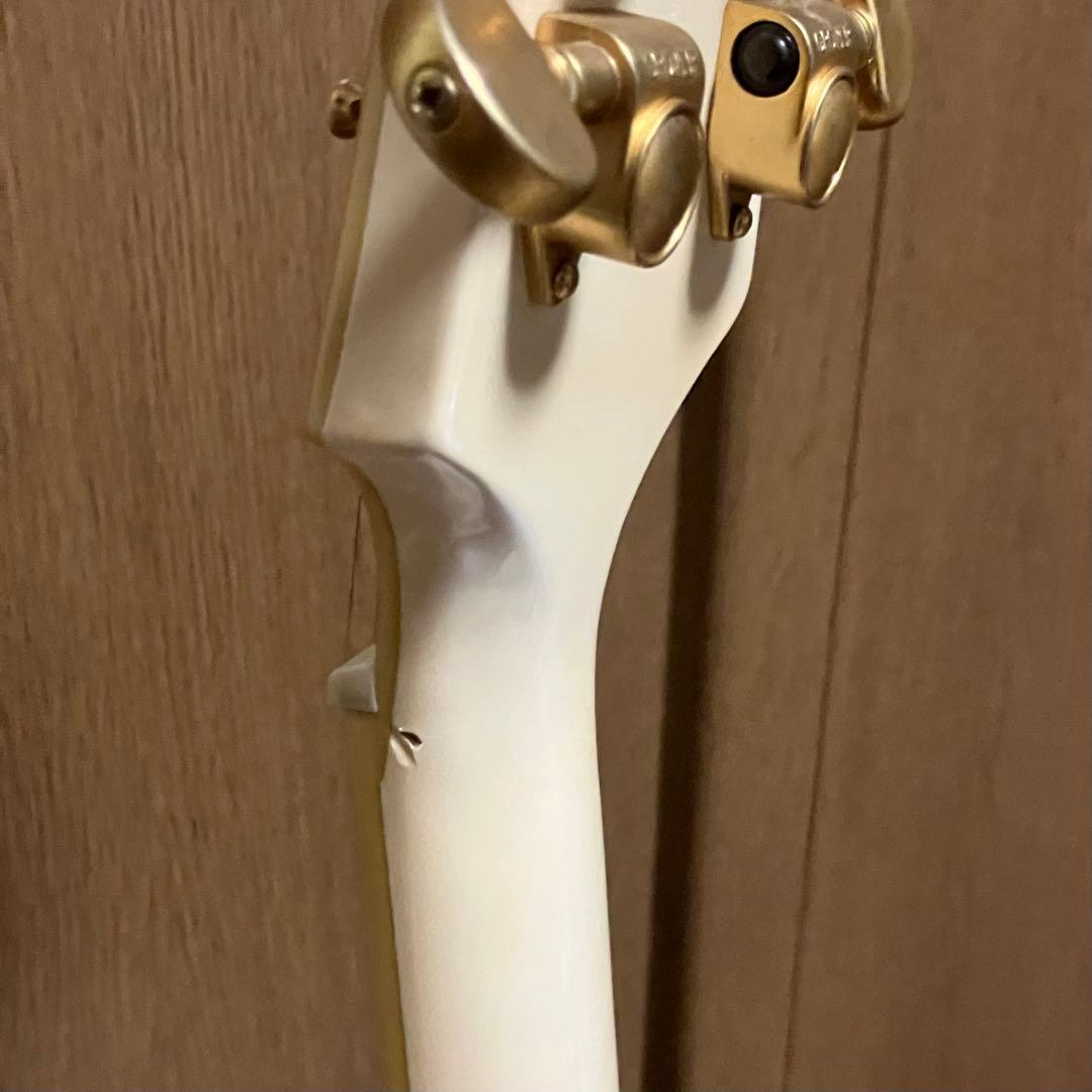 ギター epiphone les paul custom white