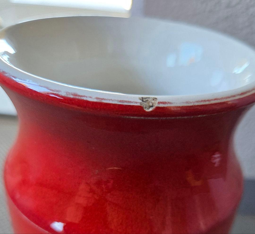 ヴィンテージ品 プール・ポタリー デルフィスシリーズ 幾何学模様 花瓶