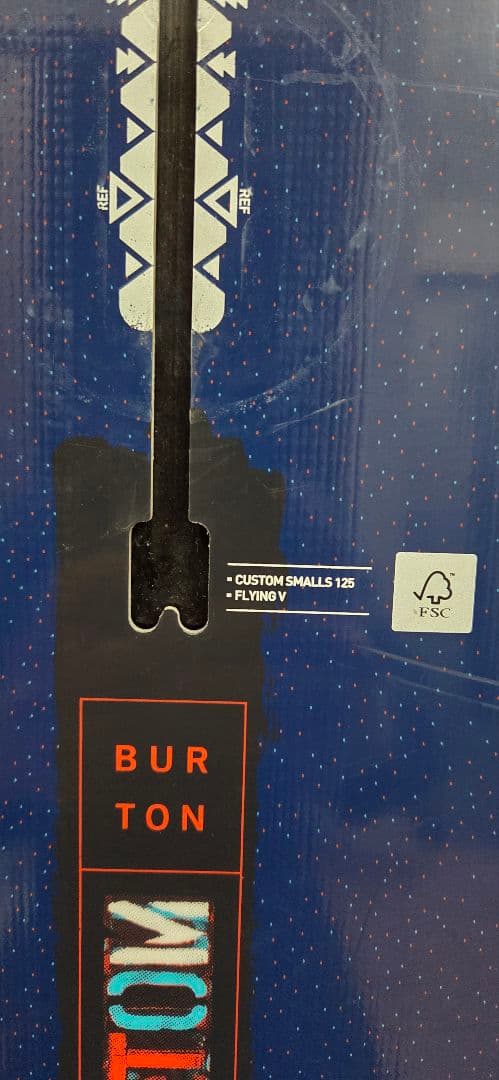 Burton custom small 125 flying-V　①
