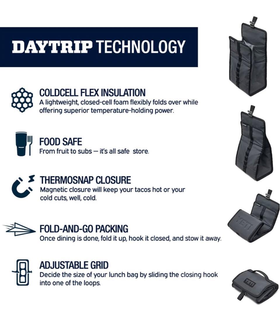 YETI デイトリップ・ランチバッグ 本国限定カラーノルデックパープル