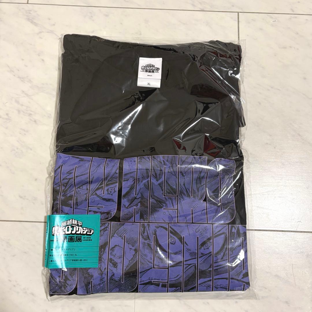 僕のヒーローアカデミア ヒロアカ 原画展 Tシャツ 大阪限定 XLサイズ