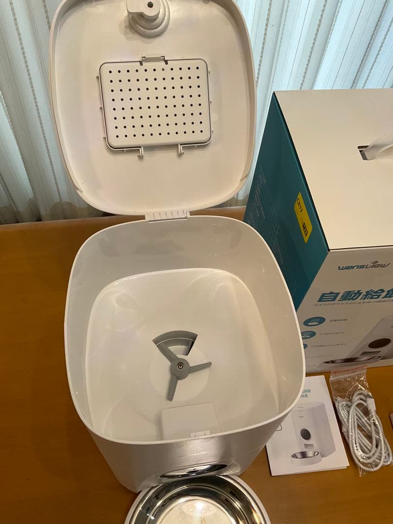 Wansview P1 自動給餌器 4L カメラ付き