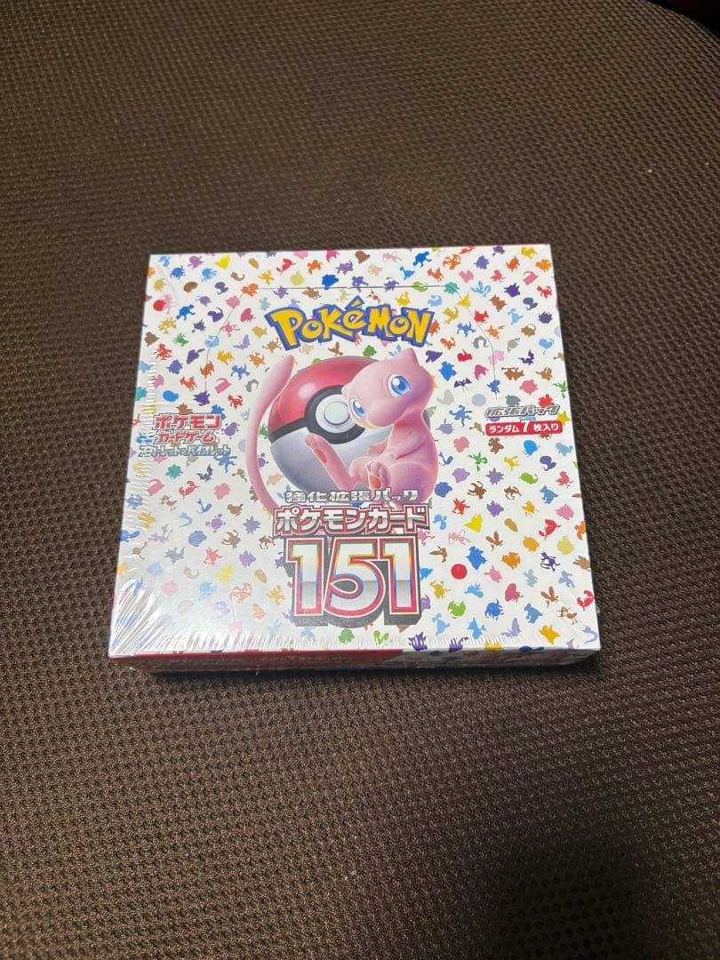 ポケモンカード151 ボックス　シュリンク付き　未開封