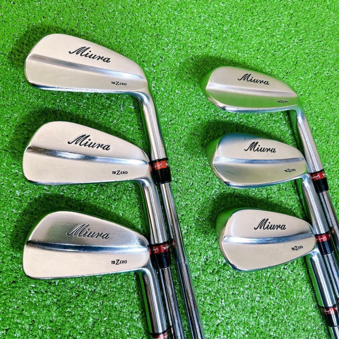 希少！　三浦技研　特注カスタム　TB ZERO アイアン　6本　FLEX S