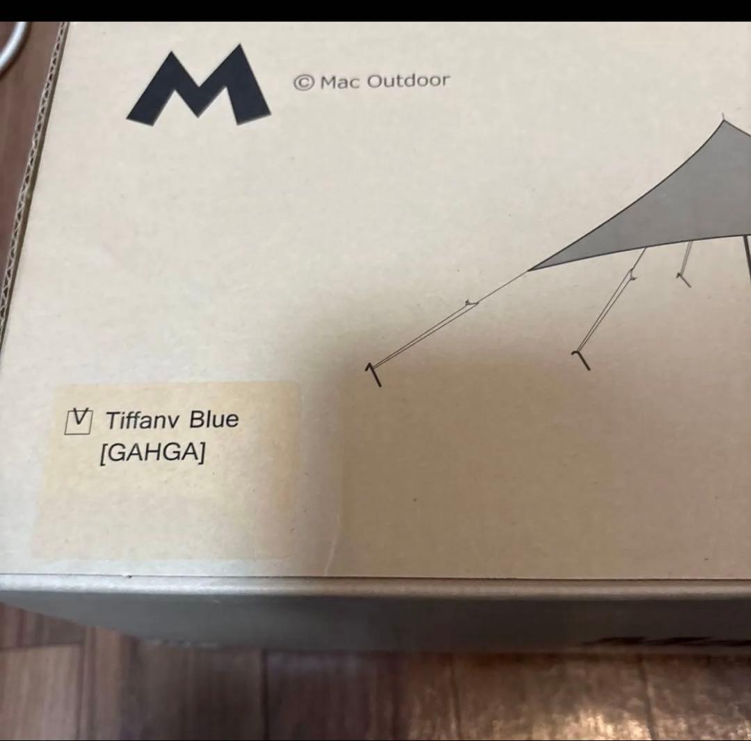 新品 ガーガ gahga MacOne hexa Lサイズ タープ