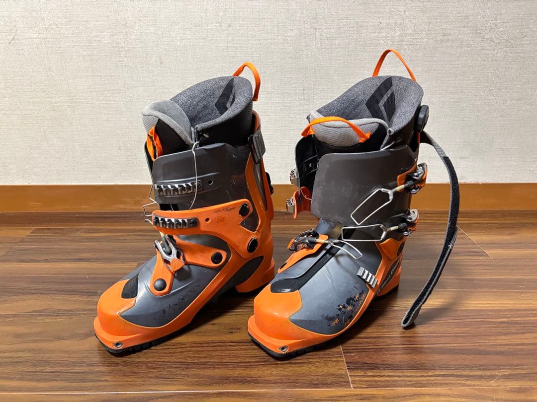  スキー用ブーツ オレンジ/グレー
