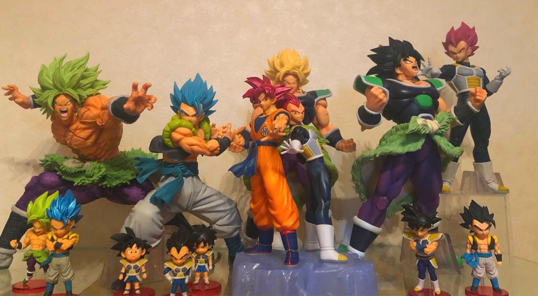 ドラゴンボール一番くじ　映画ブロリー　フィギュアセット