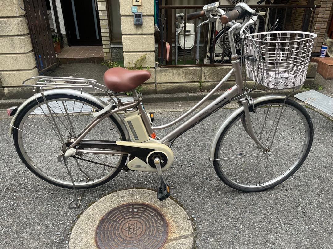 電動アシスト自転車 シティタイプ シルバー　関西限定