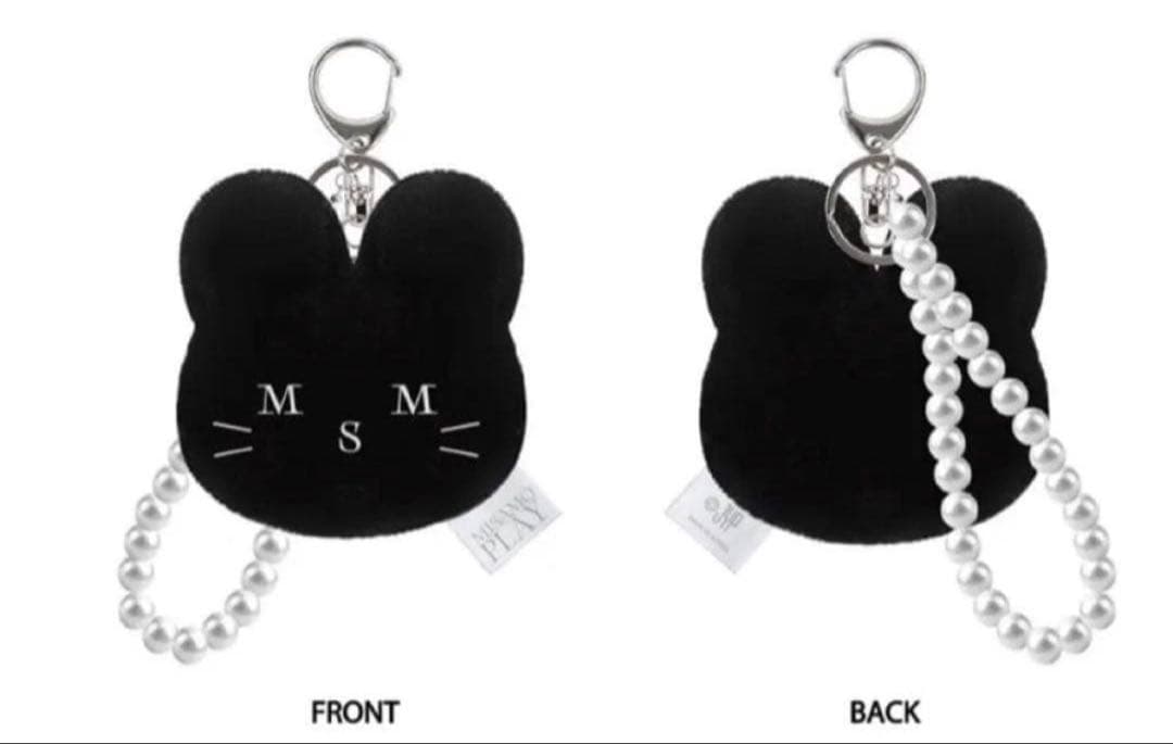 MISAMO リスニングパーティー限定 うさぎマスコットキーホルダー