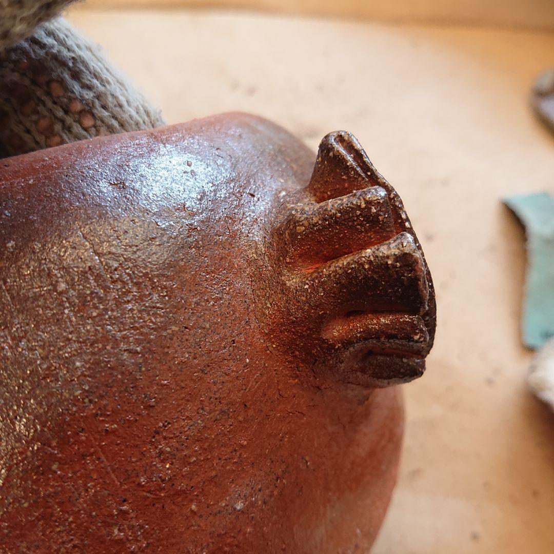 【2435】香炉、置物…備前焼