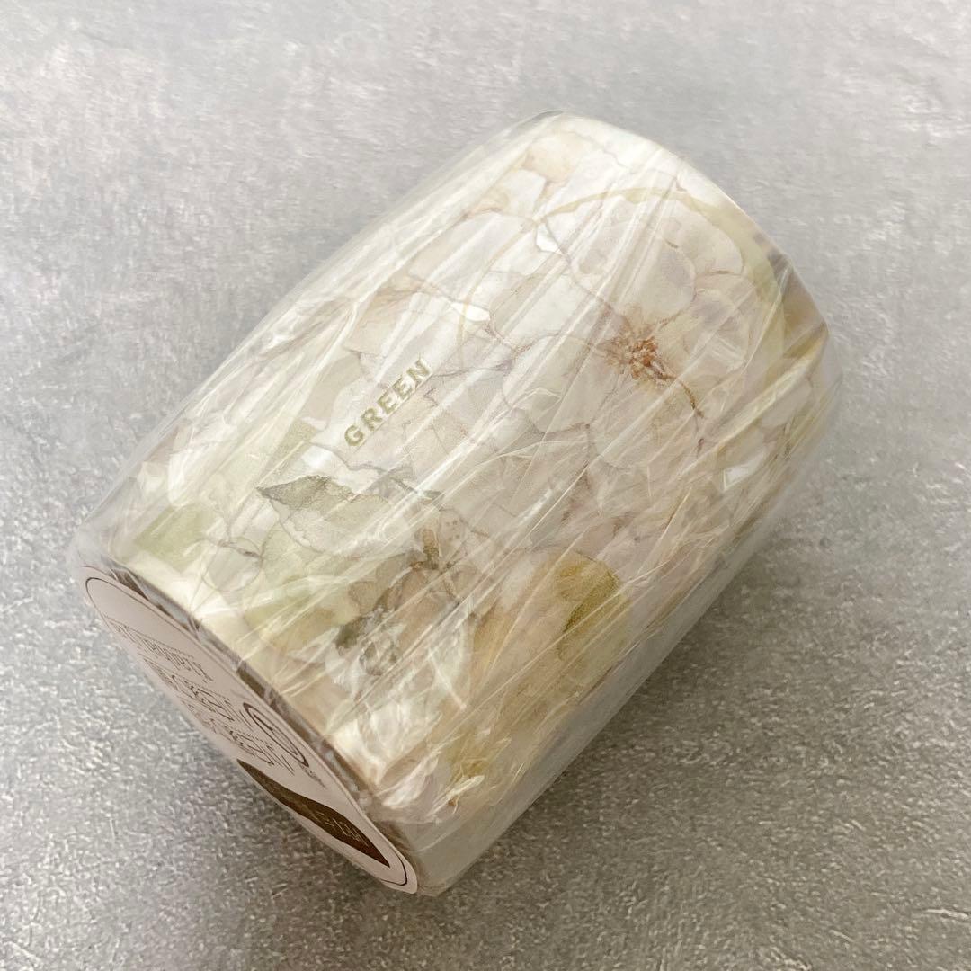 小白家文創《绿意》海外マスキングテープ　マステ 【2094】