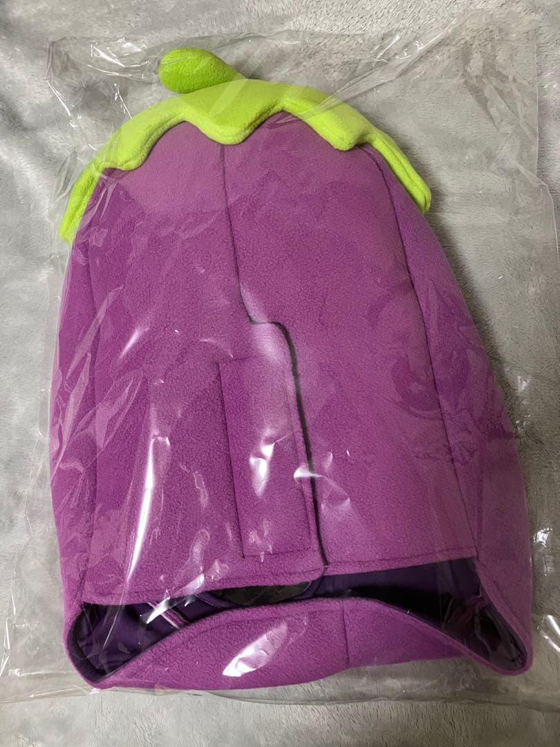 本物のナスビの被り物　天竺鼠　川原　ステッカー付き