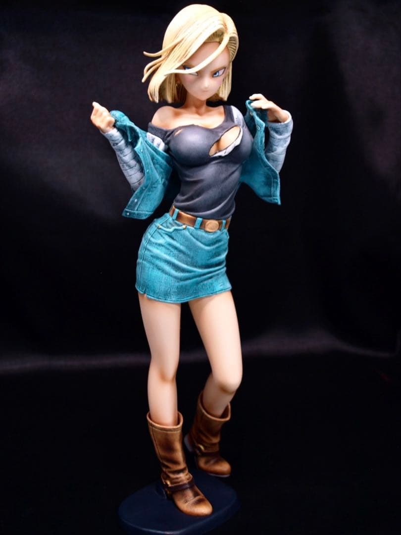 ドラゴンボール 人造人間18号 フィギュア リペイント グリッター&グラマラス