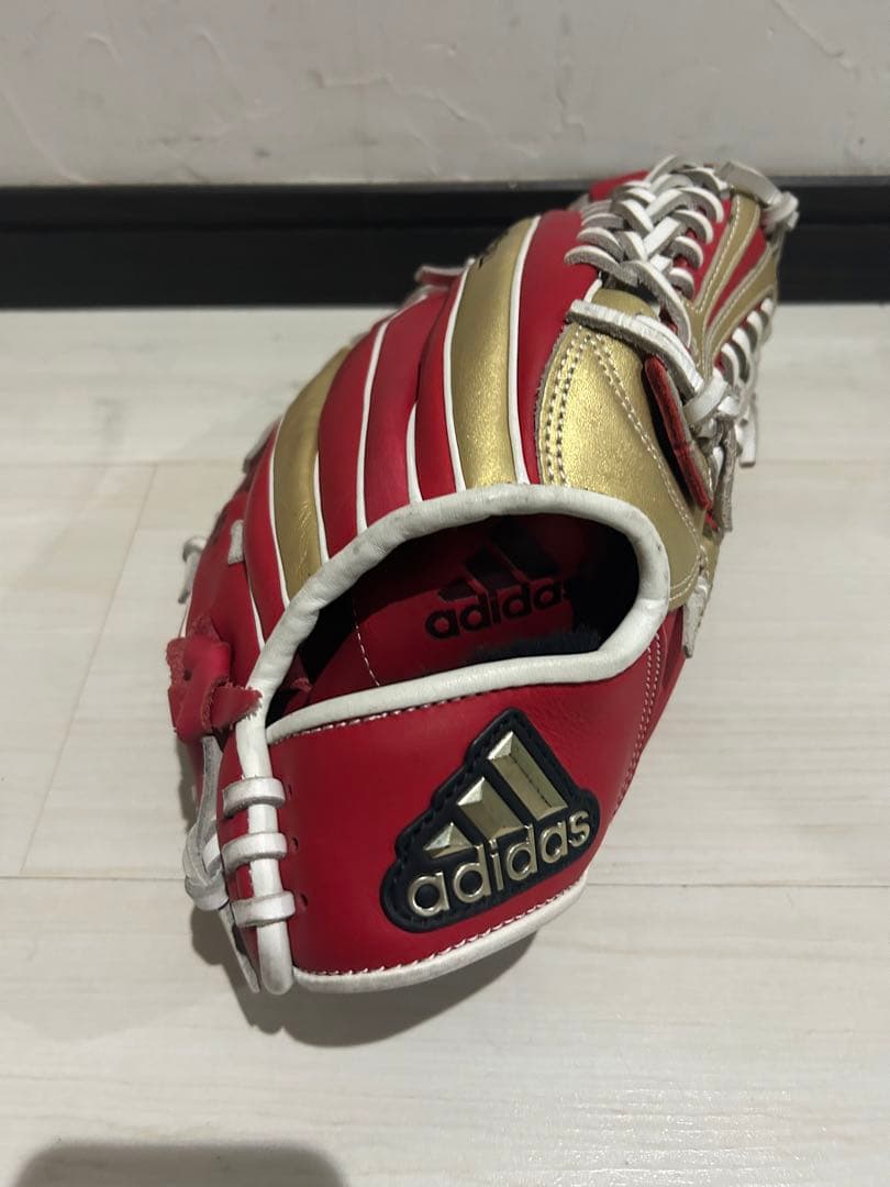 【現状品】アディダス 軟式 グローブ KQ494
