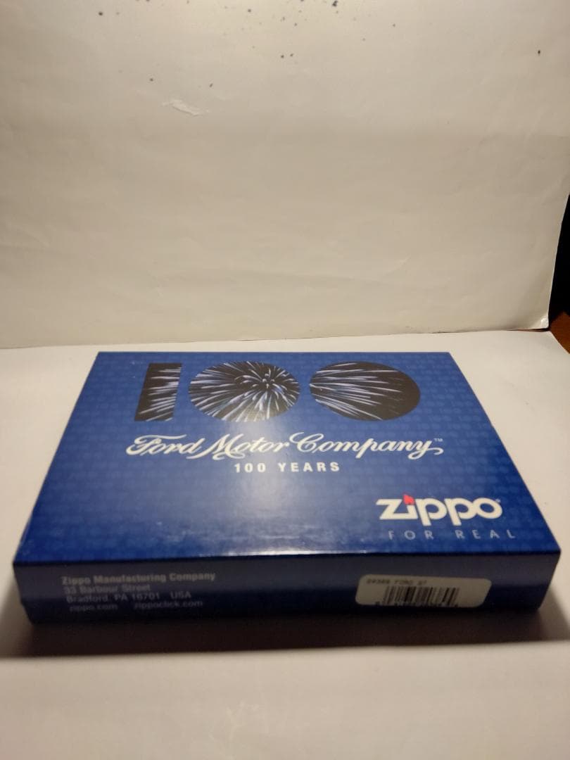 ZIPPO　ジッポー　限定　フォード　１００周年　　　　　　フォードＧＴ　未使用