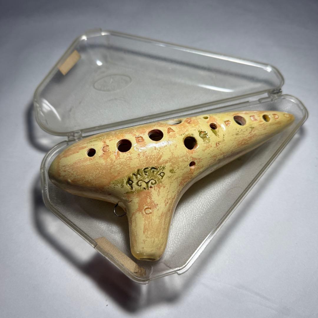 ◆ アケタオカリーナT-5C/RT-5C（コルネッタ）アルトC調 ケース付き◆