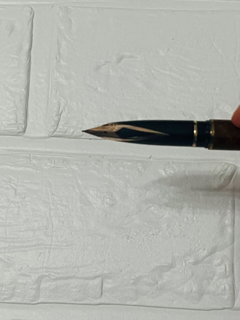 ヴィンテージ　シェーファー　タルガ　マーブル　14K 585 万年筆 ブラウン