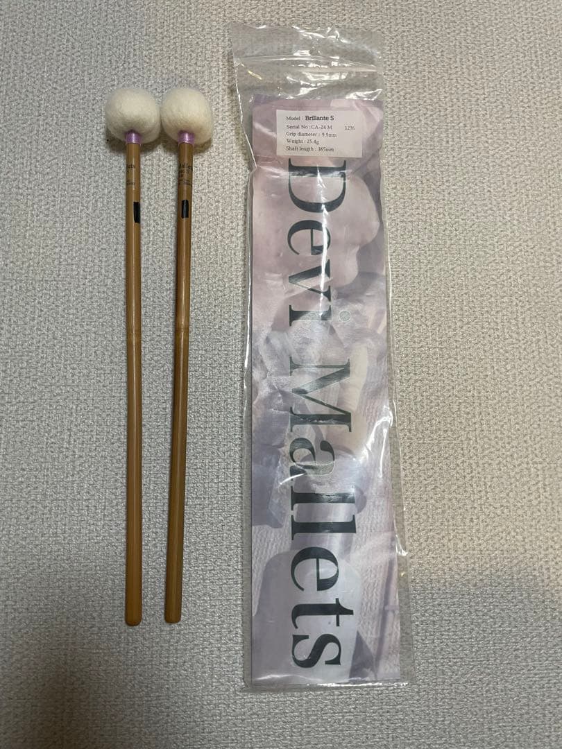 美品ティンパニマレット！Devi Crafts Brillante S