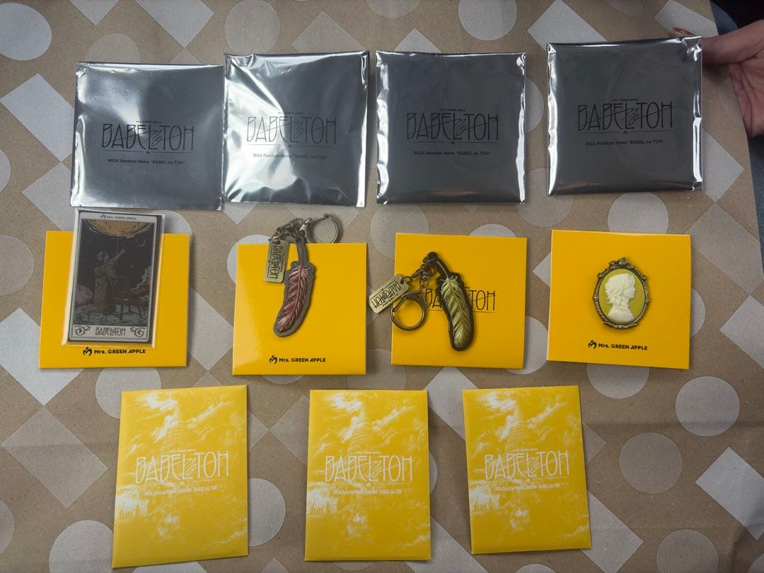 Mrs. GREEN APPLE バベルの塔グッズセット