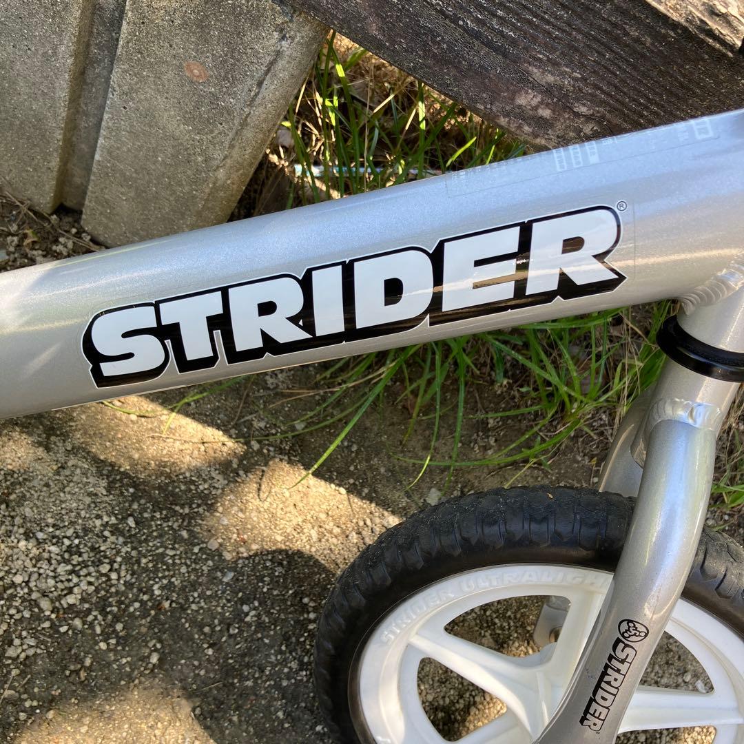 STRIDER ストライダープロ 12インチ シルバー キャリーバッグ付き