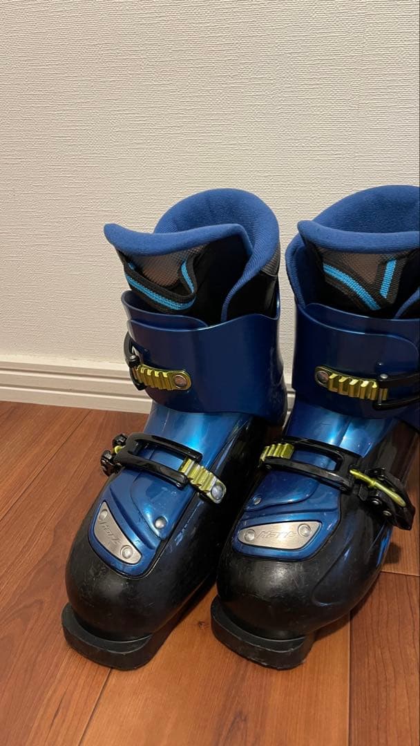 SALOMON スキー 110cm ネオンイエロー ブーツセット サロモン