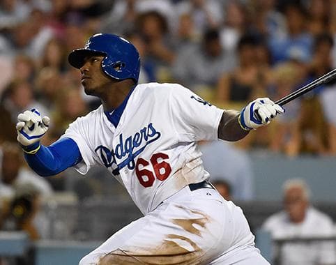 【希少】ロサンゼルス ドジャース プイグ オーセンティックユニフォーム