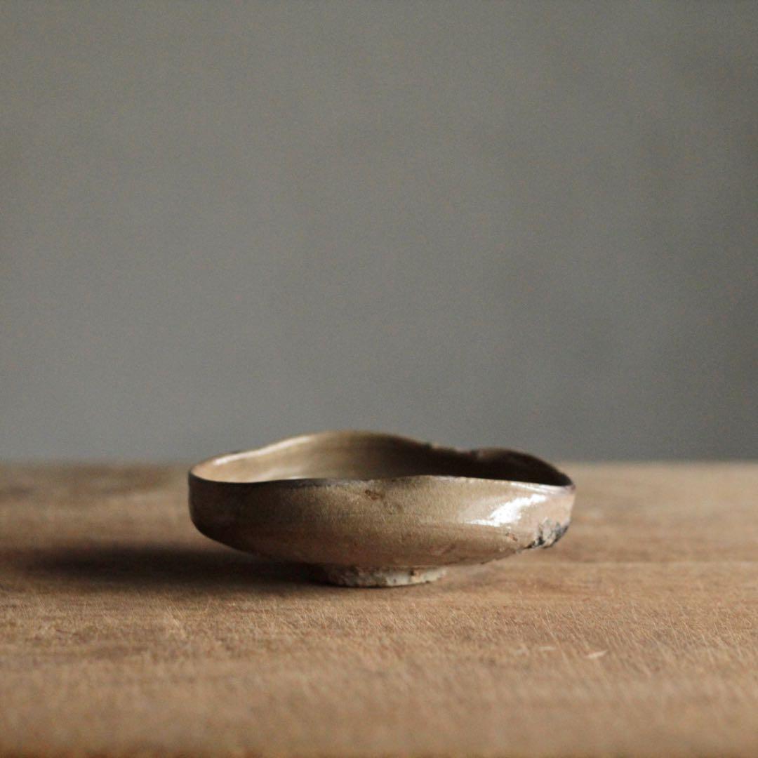 古唐津 馬盤 茶碗 酒器 平茶碗 平盃 馬盤盃 古美術 古道具 アンティーク