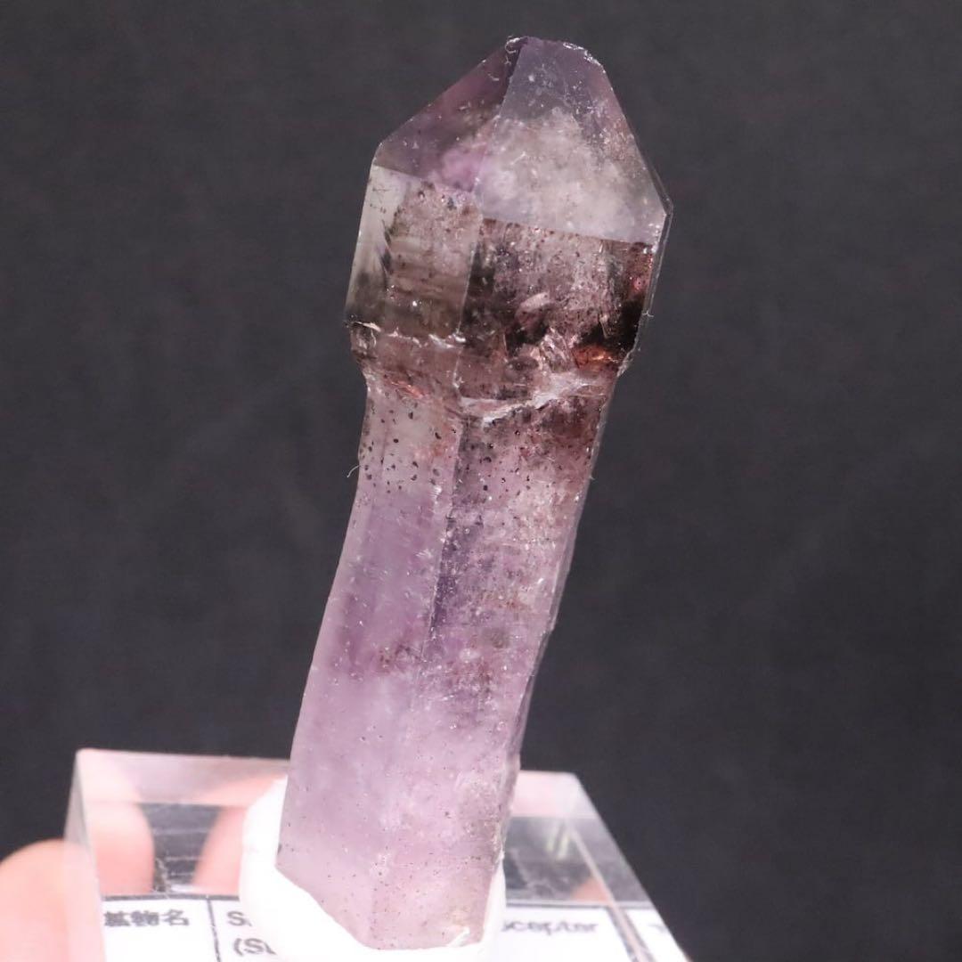 スーパーセブン セプター スモーキー アメジスト紫水晶 24.9g AMT217