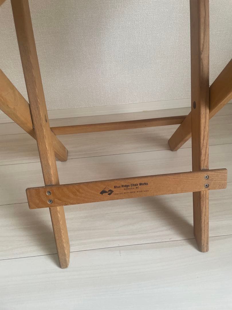 希少旧ロゴ フォールディングテーブルBlue Ridge Chair Works