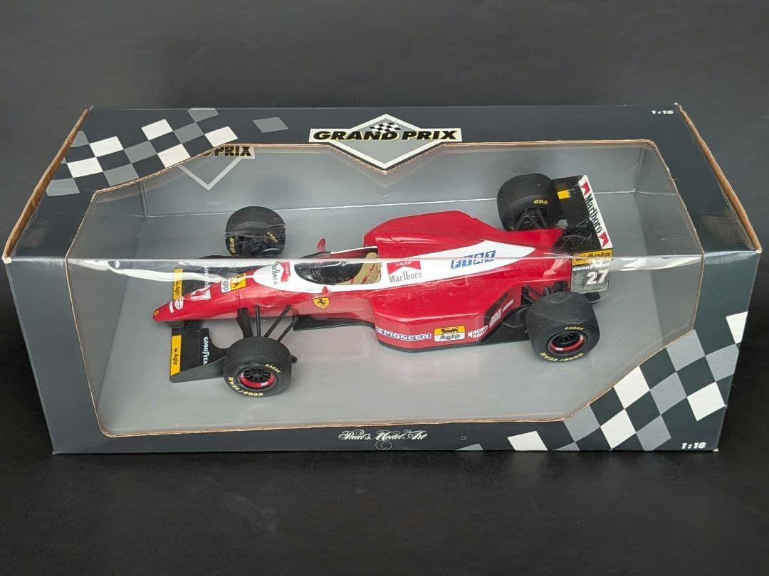 ミニチャンプス 1/18 フェラーリ F93A 1993 #27 J.アレジ