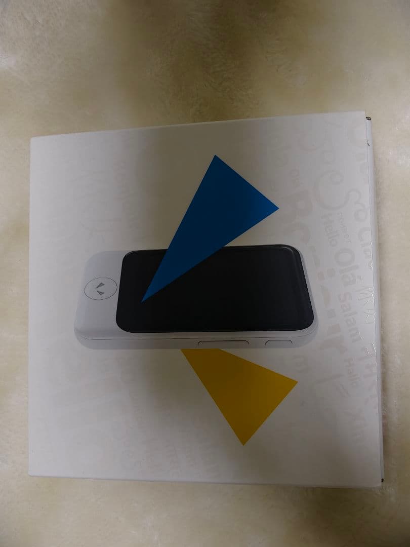 POCKETALK 翻訳機 本体あと16か月の無料データ通信があります