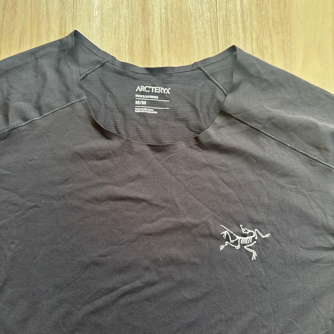 ARC’TERYX アークテリクス 半袖Tシャツ ブラック Mサイズ