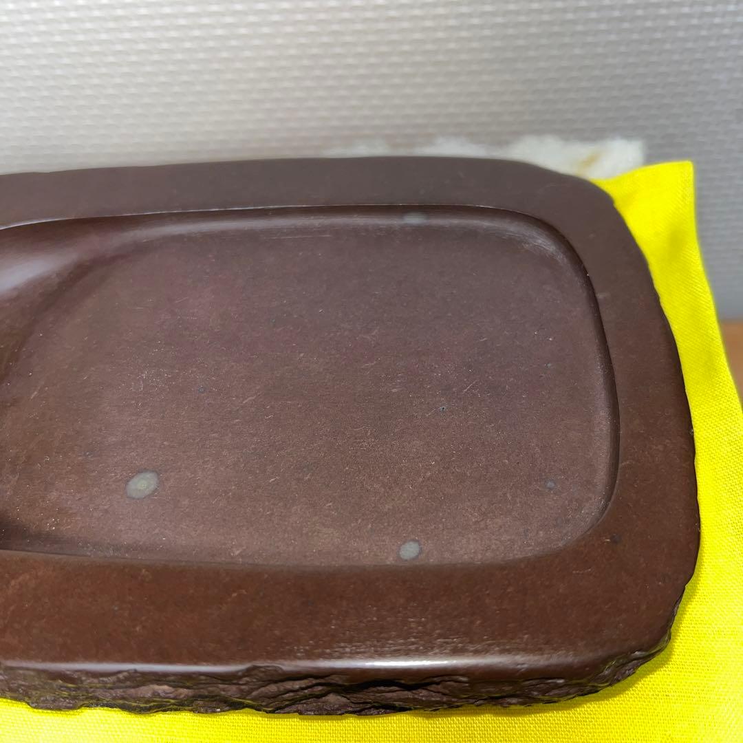 ⭕️赤間硯　木村玉池堂　木村華泉　若竹研　美品　女性向き作品