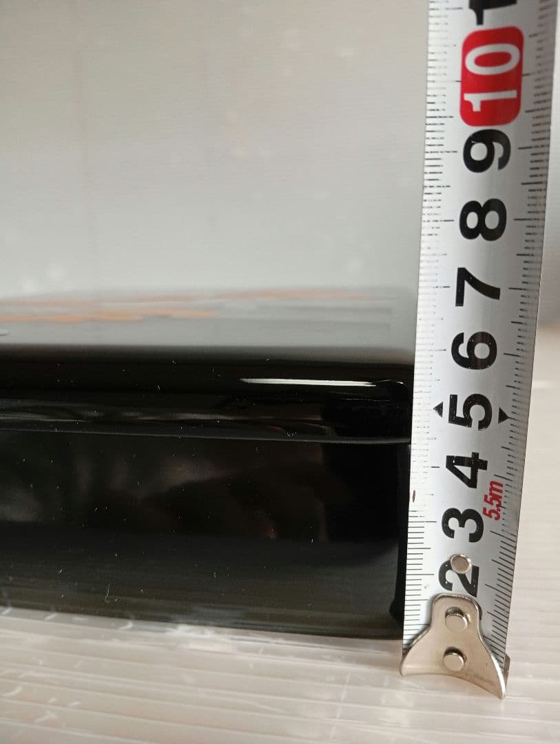 【新品未使用】輪島塗 漆器 硯箱文箱 黒色 金色 金彩 絵柄 松