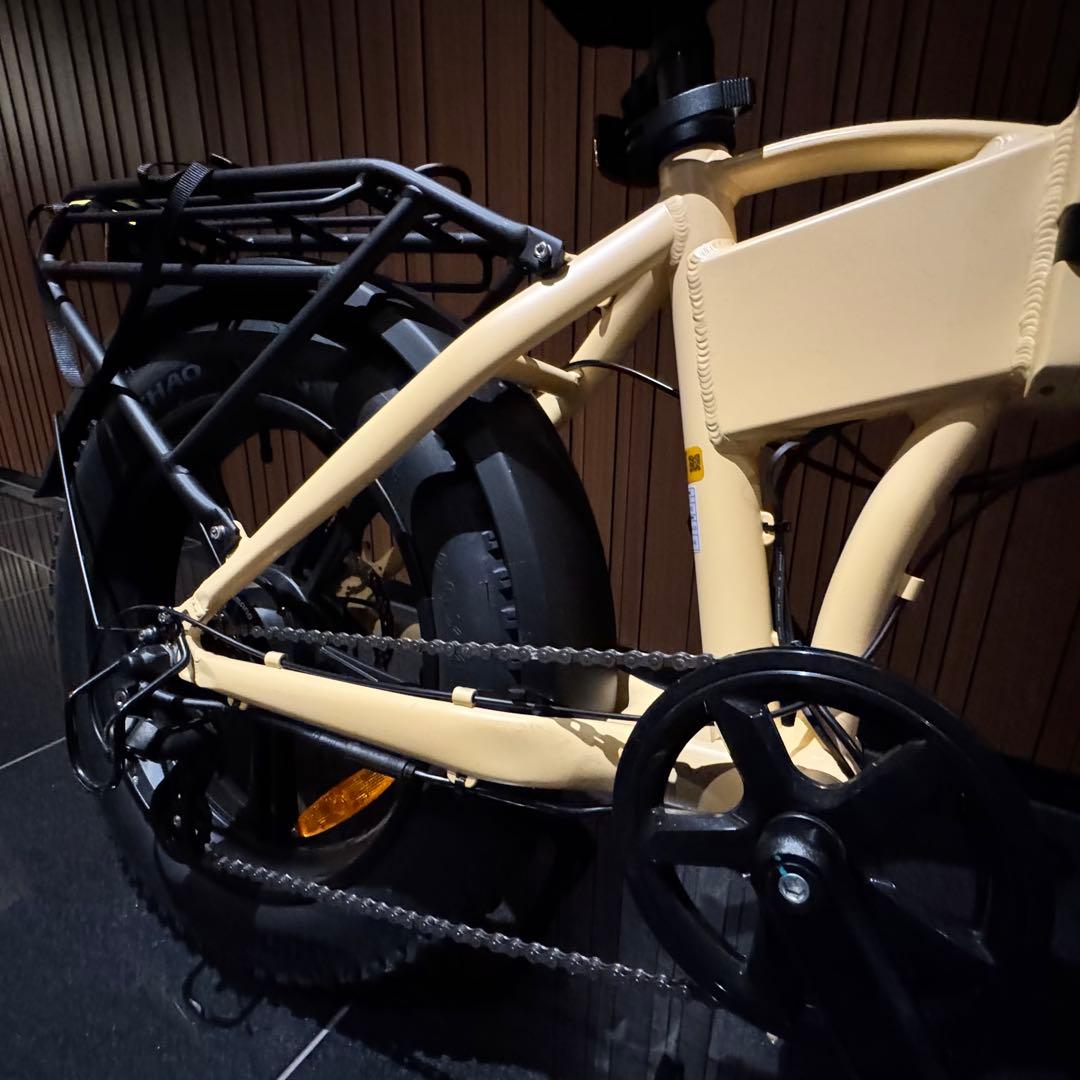 【美品】YADEA HNT-01　電動アシスト自転車　ベージュ