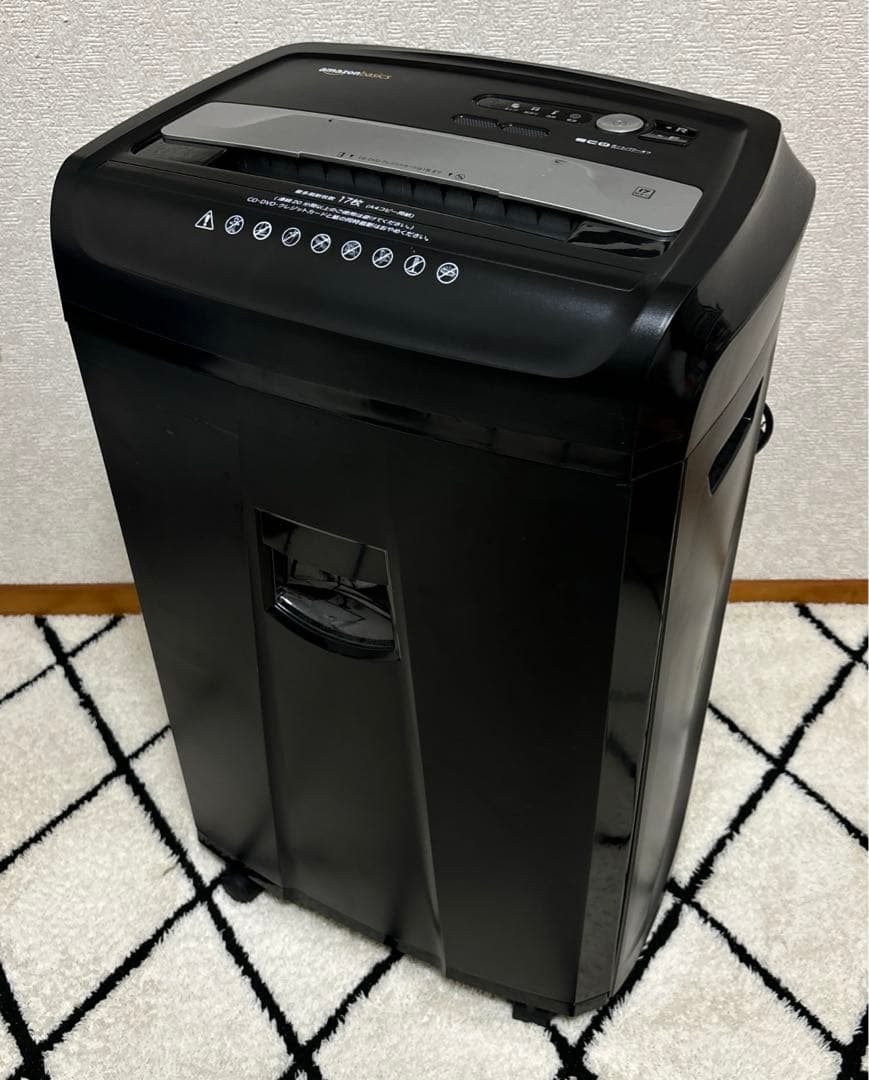 シュレッダー 17枚裁断 キャスター付 オーロラジャパン 大容量