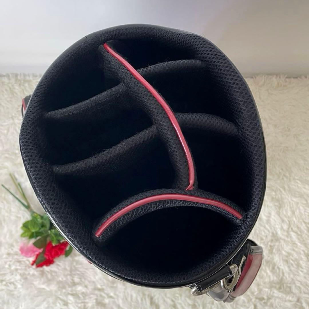 デカロゴ✨ルコックスポルティフ キャディバッグ カート型 大容量 フード付き