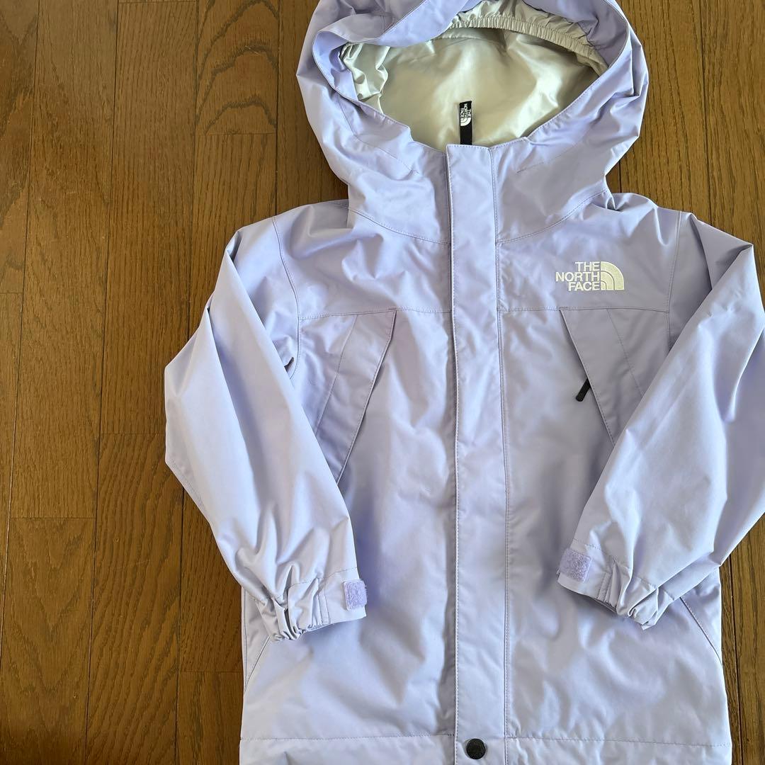 新品同様♡ノースフェイスキッズ♡NPJ62275♡パープル♡110