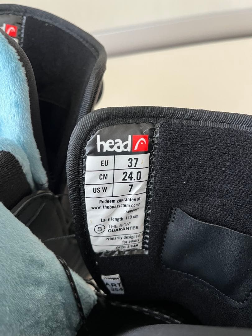 スノーボードブーツ　head 24センチ