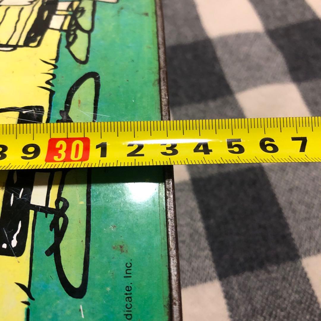 ビンテージ　スヌーピー　ゴミ箱　ピーナッツ　アンティーク　雑貨　60's