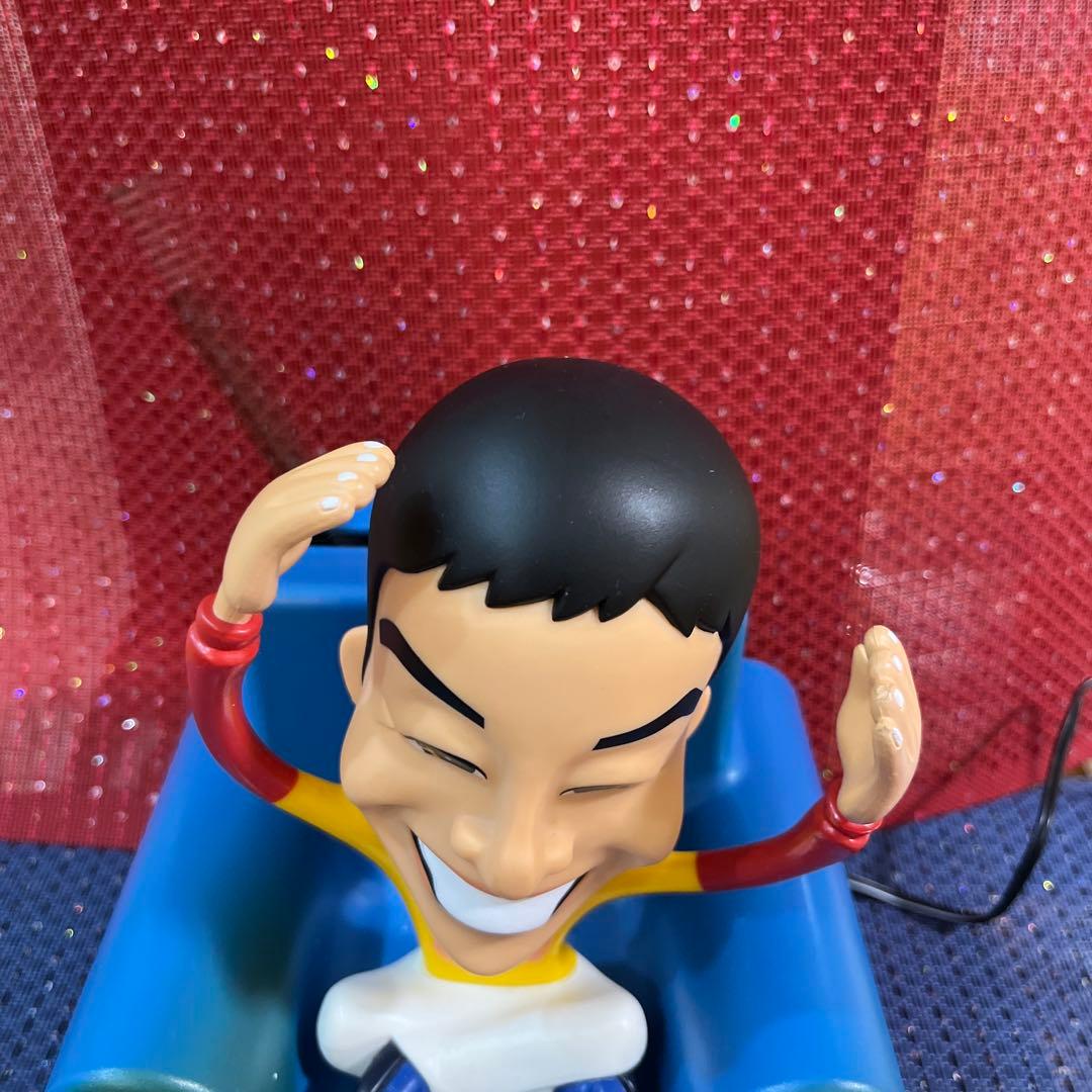 『さんまさん』座っているキャラクター フィギュア　日本テレコム