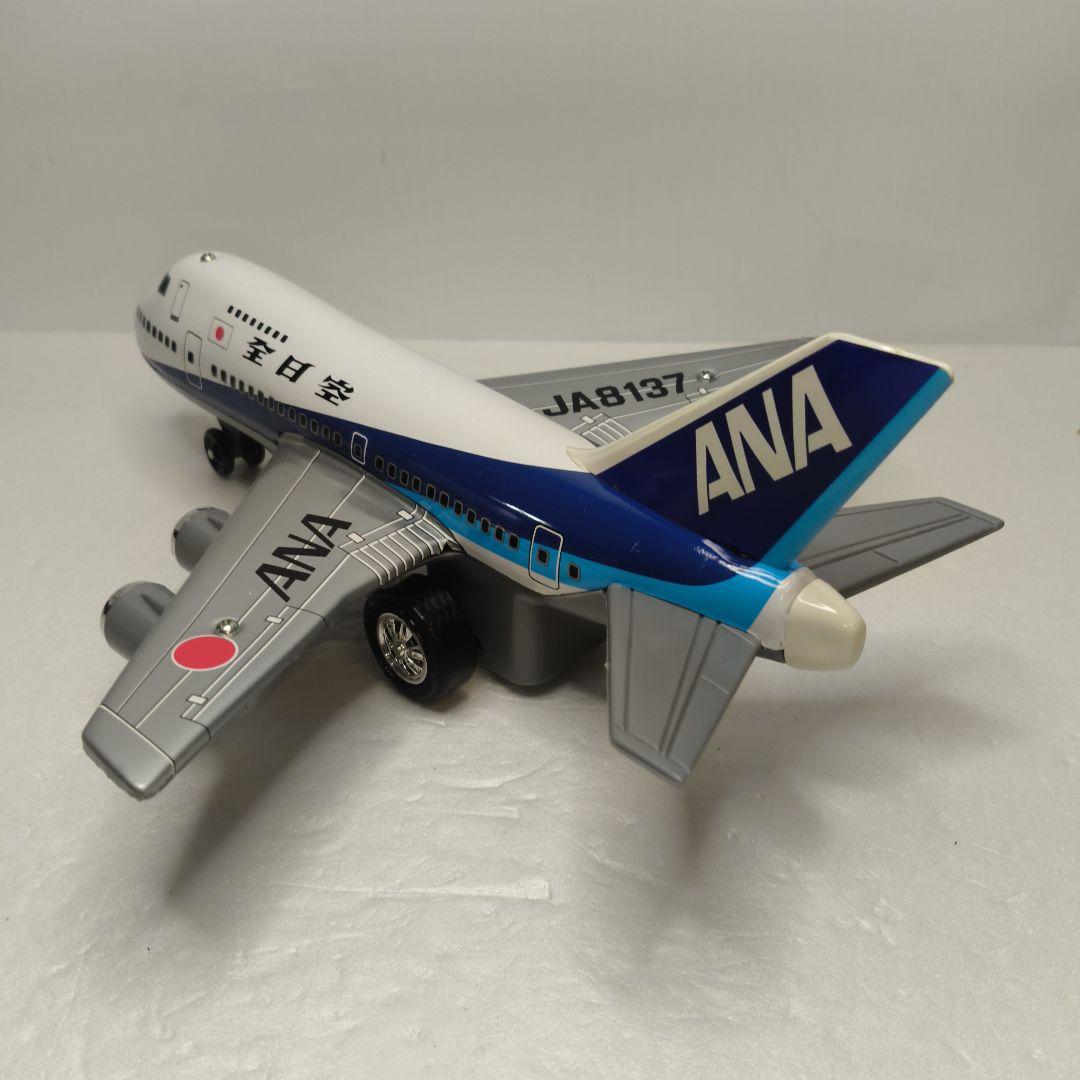 ブリキ 飛行機 ビンテージ 全日空 ANA ジャンボ 747 イチコー