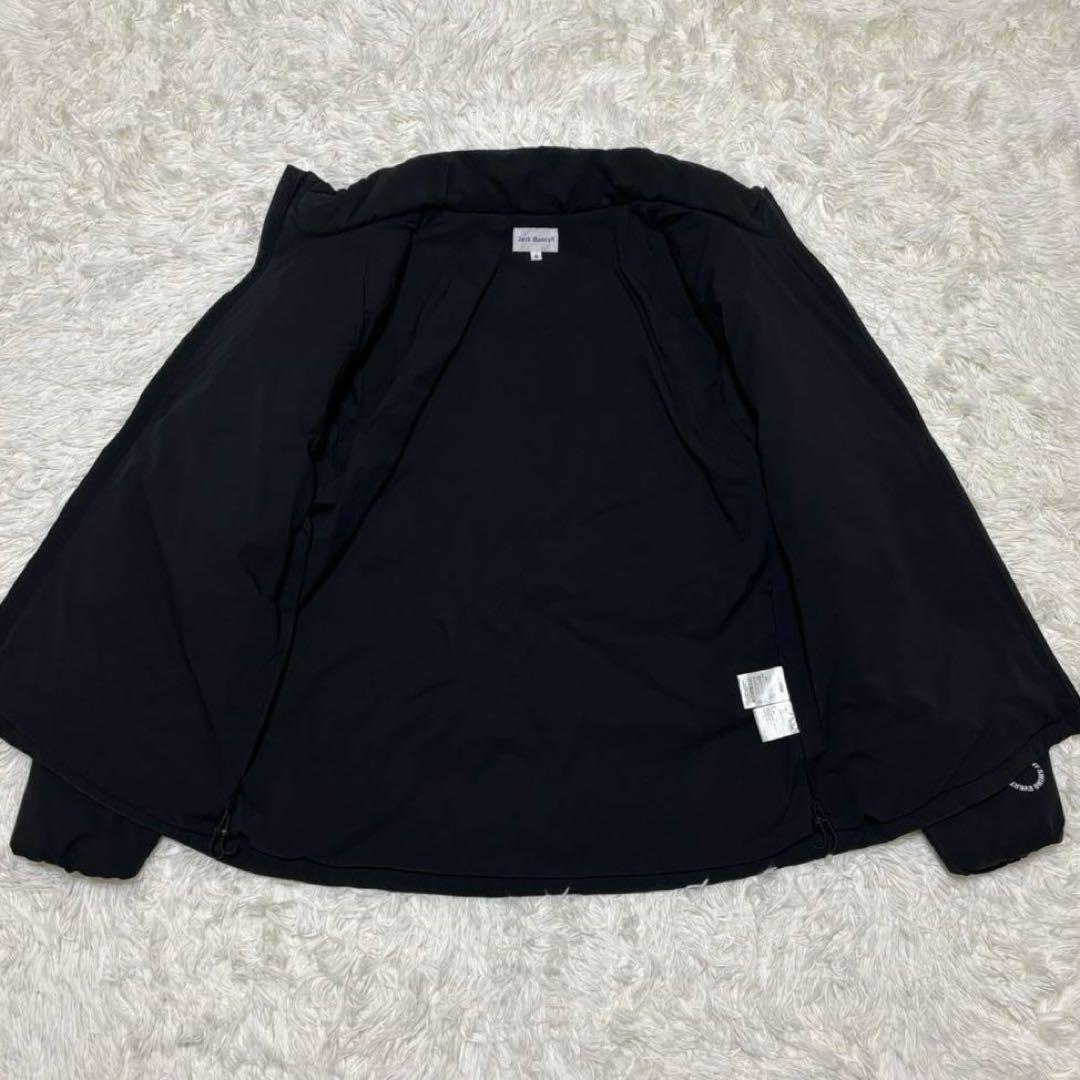 【ジャックバニー】ゴルフウェア 2way ダウンジャケット ベスト　黒　LL