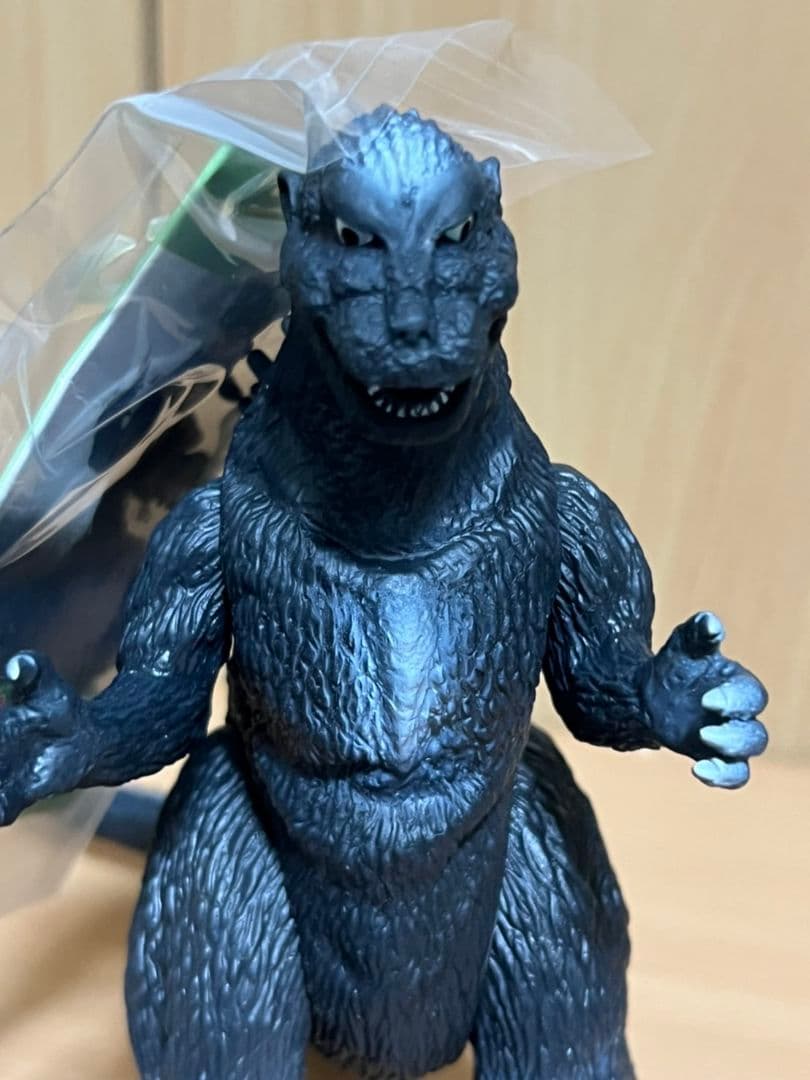 ☆バンダイソフビ東宝怪獣シリーズ☆初代ゴジラ1998タグ付き③