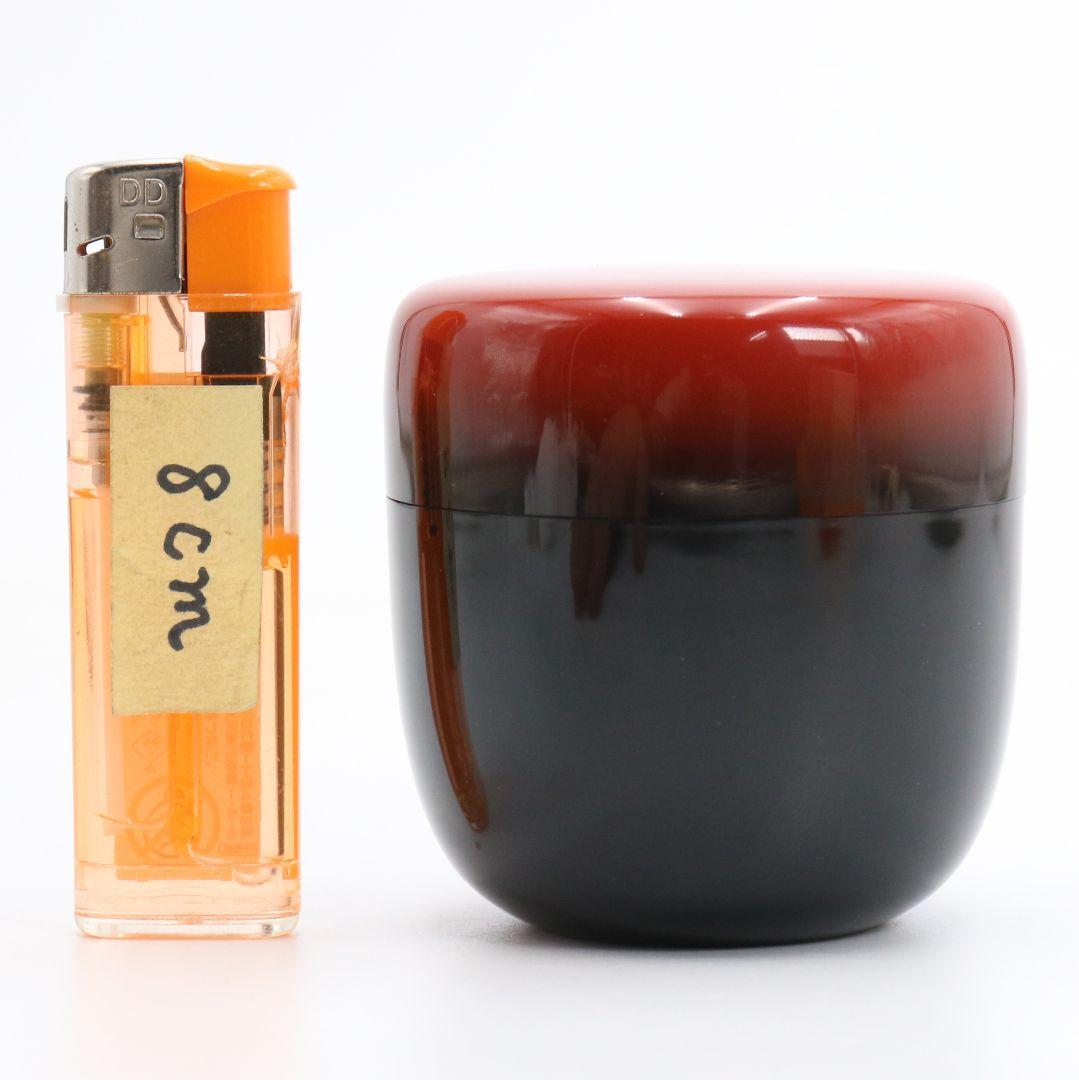 中村宗悦作 福寿草 曙棗 茶道具 共箱共布　V608　NT2