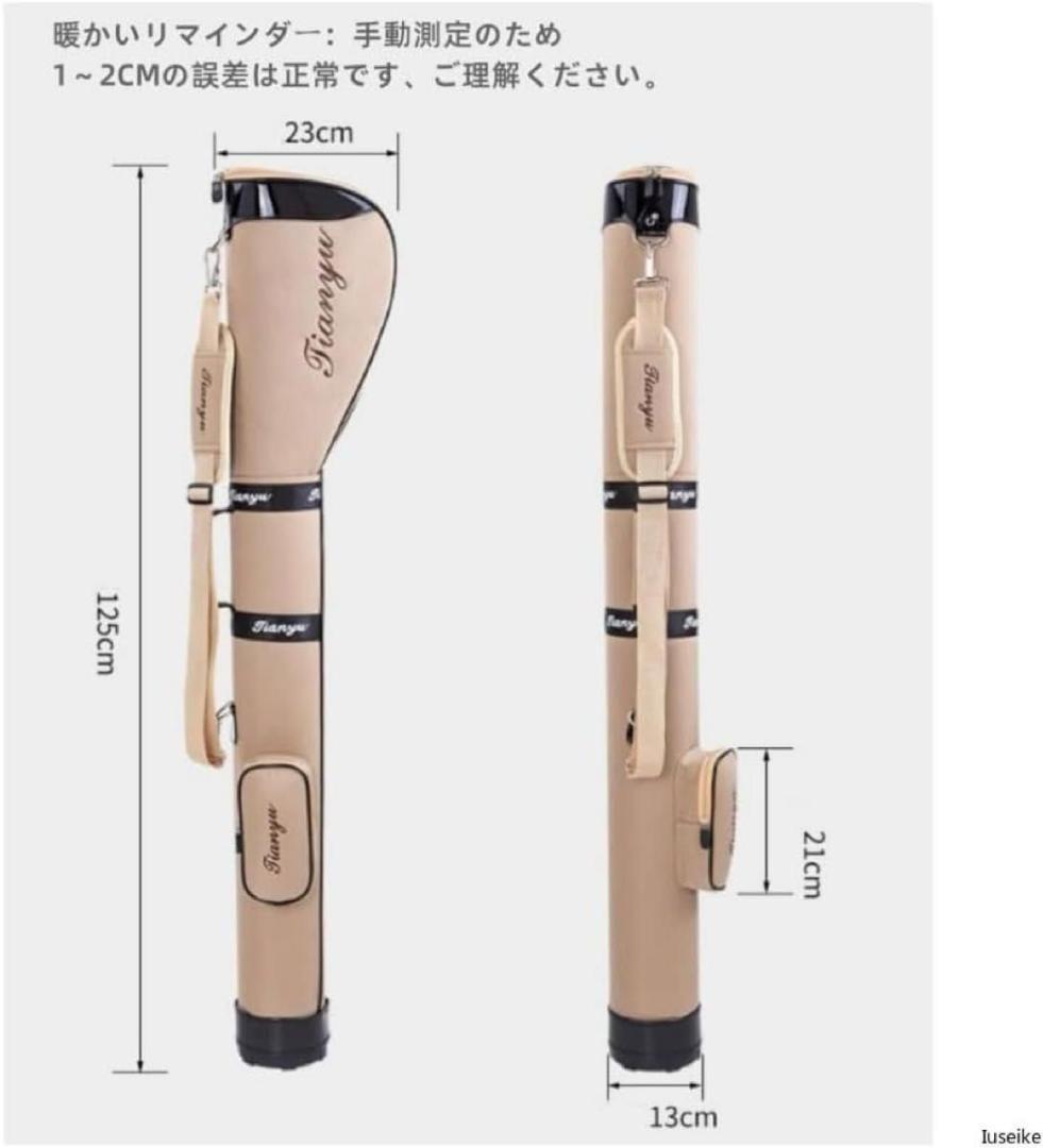 ゴルフクラブケース 練習用ゴルフバッグ 6～7本収納可能 超軽量で持ち運び便利