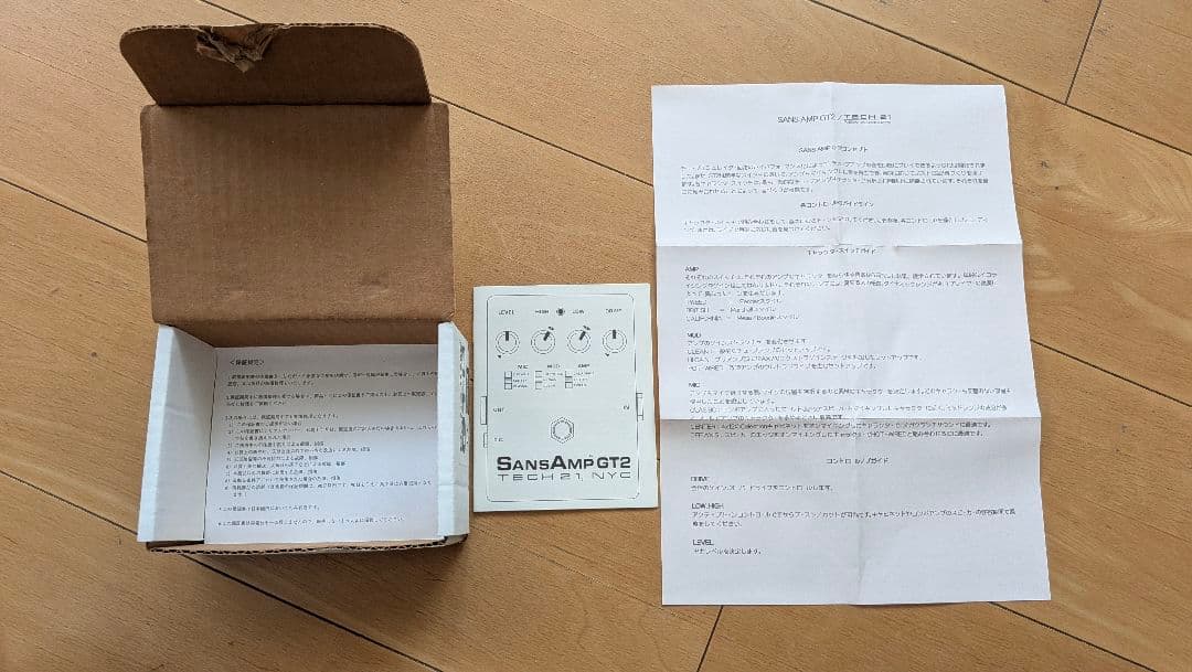 [値下げしました！]TECH 21 SansAmp GT2 ギターエフェクター